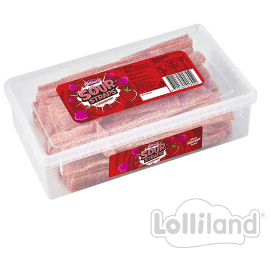 Lolliland Strawberry Straps - 1.2kg