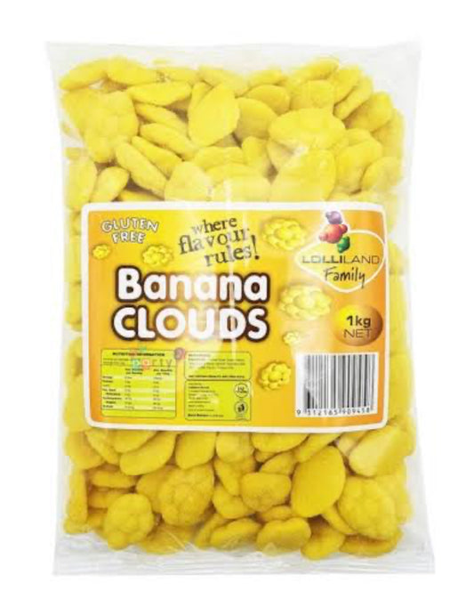 Lolliland Banana Clouds - 1kg