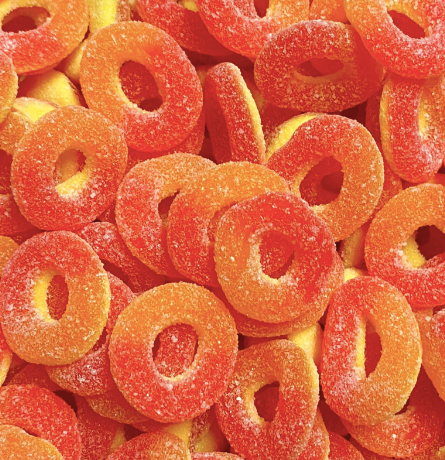 Peach Rings - 100g