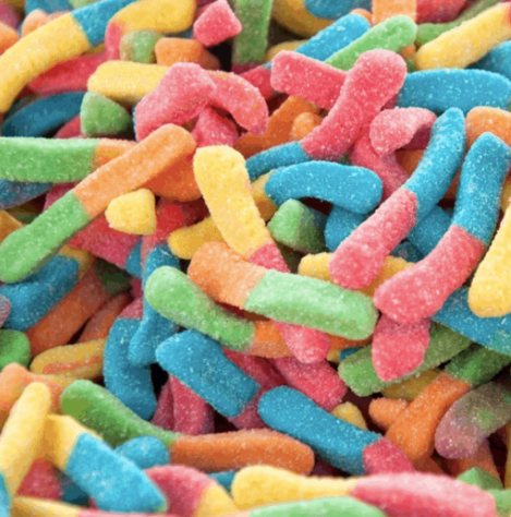 Sour Worms - 100g