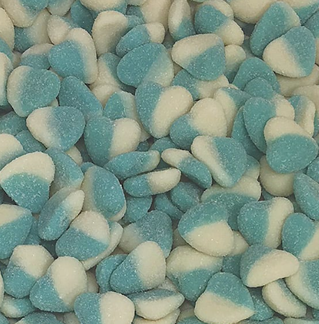 Sour Blue Hearts - 100g