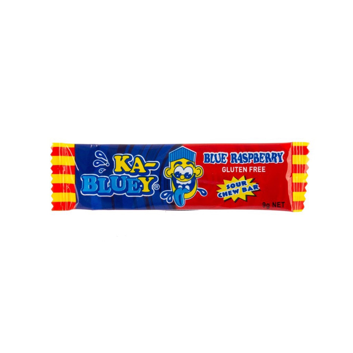 KaBluey Blue Raspberry Blast Sour Chew Bar